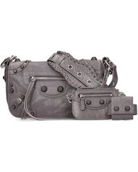 Balenciaga - Xs Le Cagole Leather Bag - Lyst