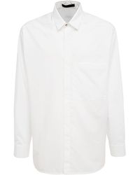 Fear Of God Camicia Relaxed Fit In Cotone - Bianco