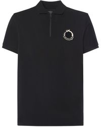 Moncler - Cny Cotton Piquet Polo Shirt - Lyst