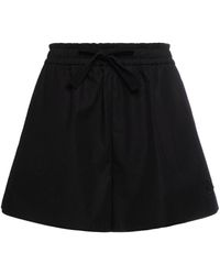 Moncler - Shorts in cotone - Lyst