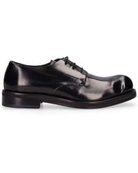 Acne Studios - Berby Leather Lace Up Shoes - Lyst