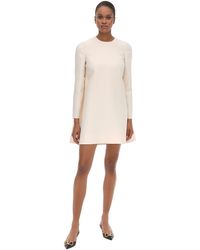 Valentino Abito "Couture" In Crepe - Bianco