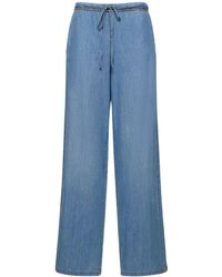 Ermanno Scervino - Embroidered Wide Pants - Lyst