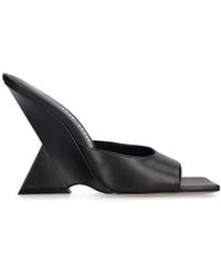 The Attico - 105Mm Cheope Leather Mules - Lyst