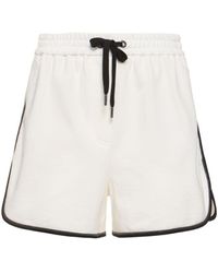 Brunello Cucinelli - Cotton Jersey Shorts - Lyst