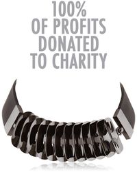 Pluma Rutheniumbechichtetes Halsband "small Caroline" - Mehrfarbig