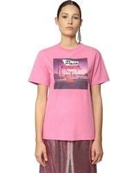 Paco Rabanne T-Shirts für Damen - Pink