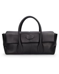Tod's - Small Dbr Reversed Flap Top Handle Bag - Lyst