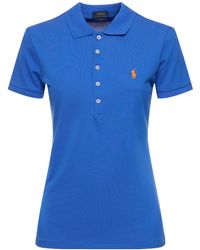 Polo Ralph Lauren - Polo julie in cotone stretch - Lyst