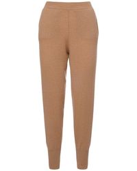 Stella McCartney Cashmere & Wool Pants - Natural