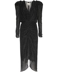 Isabel Marant - Maray Printed Silk Midi Dress - Lyst