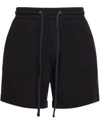 James Perse - Vintage Cotton French Terry Sweat Shorts - Lyst