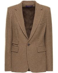 Ralph Lauren Collection - Tweed Houndstooth Jacket - Lyst