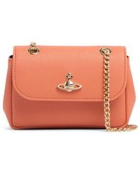 Vivienne Westwood - Small Saffiano Faux Leather Bag - Lyst