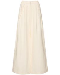 St. Agni - Damen Hose Aus Baumwolle Und Leinen „Minimal“ - Lyst