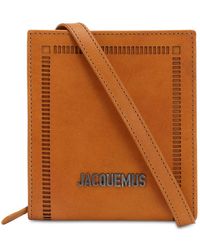 Jacquemus Le Gadjo Logo Shoulder Bag - Brown