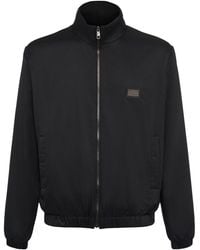 Dolce & Gabbana - Jacke Aus Nylon Mit Logo - Lyst
