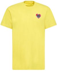 Moncler - Heart Logo T-shirt - Lyst