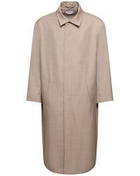 Hed Mayner - Light Cool Wool Trench Coat - Lyst