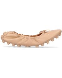 Tod's - 10Mm Ballerina Des Gommini Leather Flats - Lyst