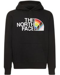 The North Face Hoodie Mit Pride-logo - Schwarz