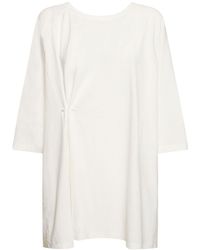 MM6 by Maison Martin Margiela - T-shirt in jersey di cotone - Lyst