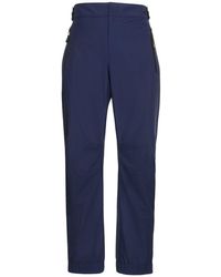 Slacks and Chinos 3 MONCLER GRENOBLE Trousers Mens Trousers Slacks and Chinos 3 MONCLER GRENOBLE Technical Fabric Pants in Blue for Men 