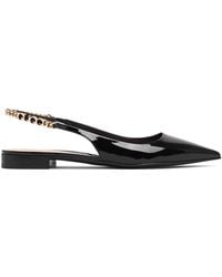 Gucci - 15mm Signoria Leather Ballet Flats - Lyst