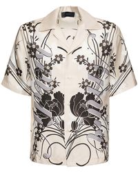 Amiri - Floral Silk Vacation Shirt - Lyst