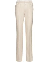 Tom Ford - Atticus Silk & Cotton Cannete Pants - Lyst