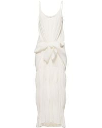 JW Anderson - Knot Front Long Dress - Lyst