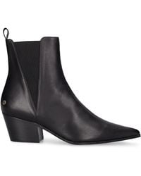 Anine Bing - 55Mm Sky Leather Ankle Boots - Lyst
