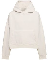Entire studios - Heavy Washed Cotton Hoodie - Lyst