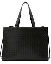 Bottega Veneta - Cargo Intreccio Leather Tote Bag - Lyst