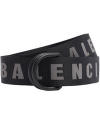 Balenciaga - 4cm D Ring Nylon Belt - Lyst