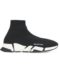 Balenciaga - Speed recycled knit sneaker - Lyst