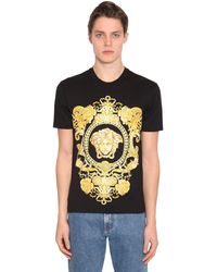 versace shirt with medusa head