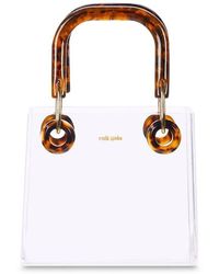 Cult Gaia Handtasche Aus Acetat Und Plexiglas "gieneva" - Mehrfarbig