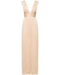 Maria Lucia Hohan - Robe longue en tulle de soie piper - Lyst