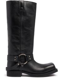 Acne Studios - 40mm Balius Leather Tall Boots - Lyst