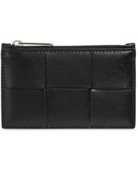 Bottega Veneta - Leather Coin Purse & Card Holder - Lyst