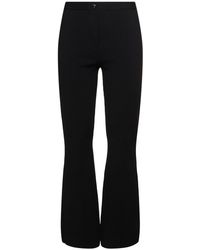 Theory - Flared Tech Blend Pants - Lyst
