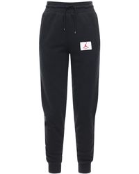 Nike Jordan Flight コットンブレンドスウェットパンツ - ブラック