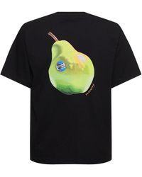 Burberry - Fruit Printed Cotton T-shirt - Lyst
