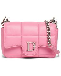DSquared² - D2 Statet Soft Leather Crossbody Bag - Lyst