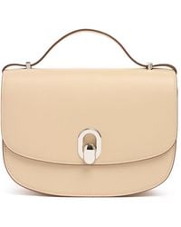 SAVETTE - Tondo 22 Leather Shoulder Bag Unique - Lyst