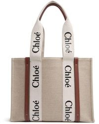 Chloé - ミディアム Woody トートバッグ - Lyst