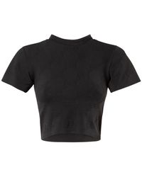 Balenciaga - T-shirt Aus Nylonmischgewebe - Lyst