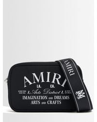 Amiri 'Arts District' Camera Case Bag in Black for Men