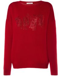 Max Mara - Nias Embroide Wool & Cashmere Sweater - Lyst